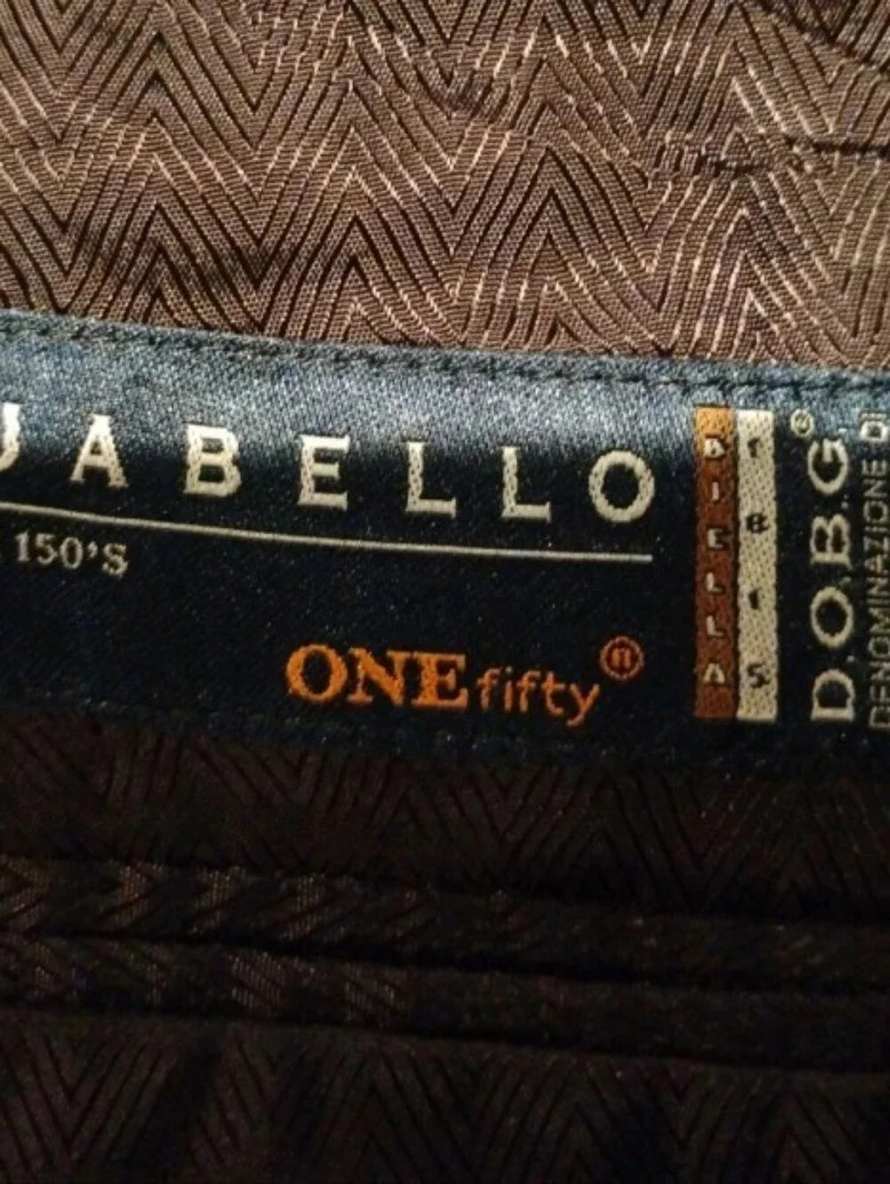 Joseph Abboud Men's Black Wool Suit Jacket Blazer 48R Guabello Super 150's USA